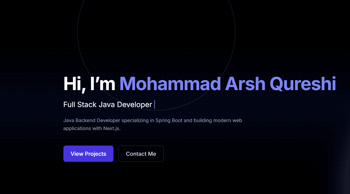 Developer Portfolio